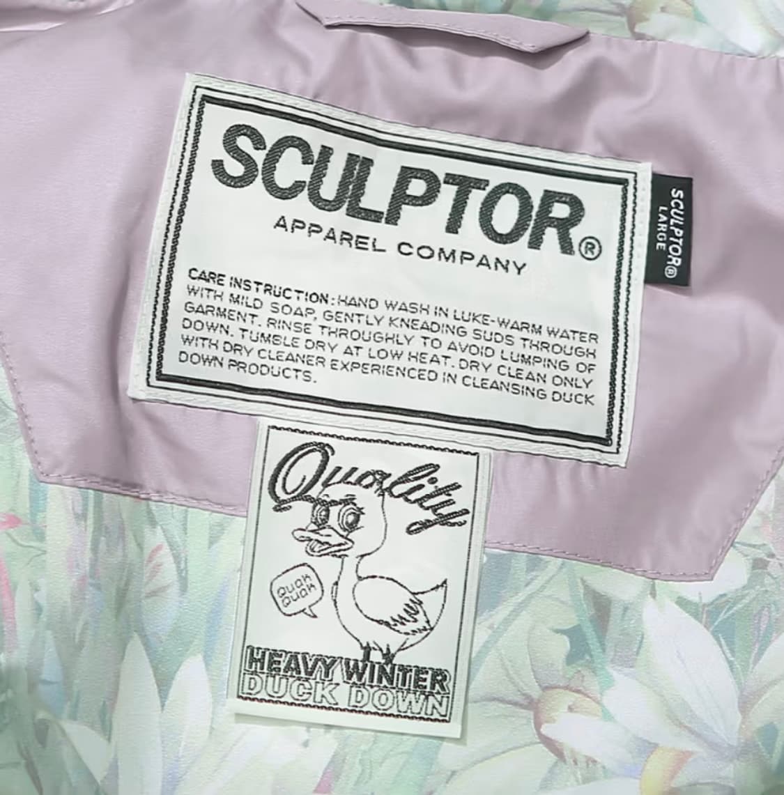 스컬프터 Sculptor 102 리버시블 숏패딩 Mauve s 상품이미지7