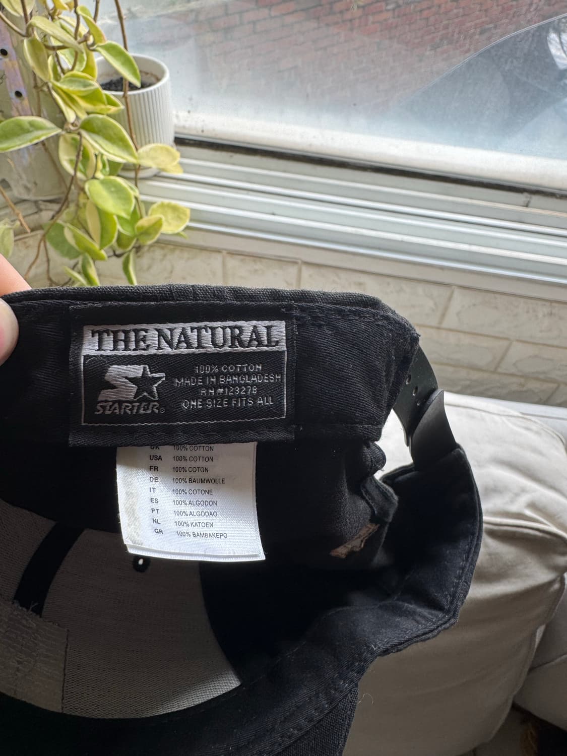 칼하트X스타터 콜라보 스냅백 상품이미지4