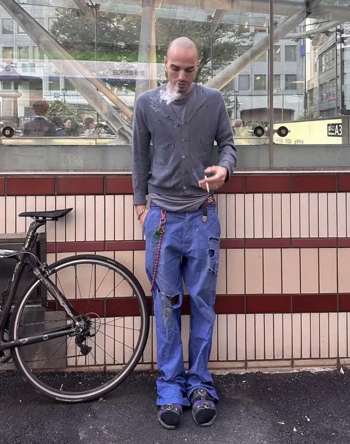 캐피탈 트러커 볼 체인 네이비 상품이미지2