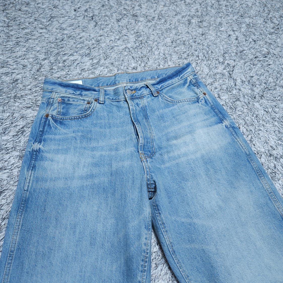 자라) 허리33 남자 연청바지 일자청바지 / 왕눈이샵 상품이미지2