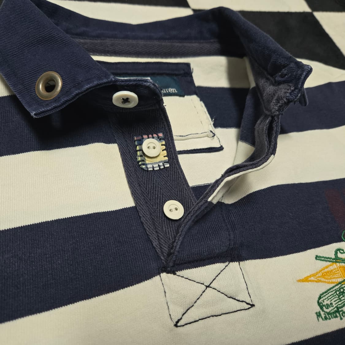 XL 폴로랄프로렌 빈티지 스포츠 카누 반팔 럭비티셔츠  상품이미지5