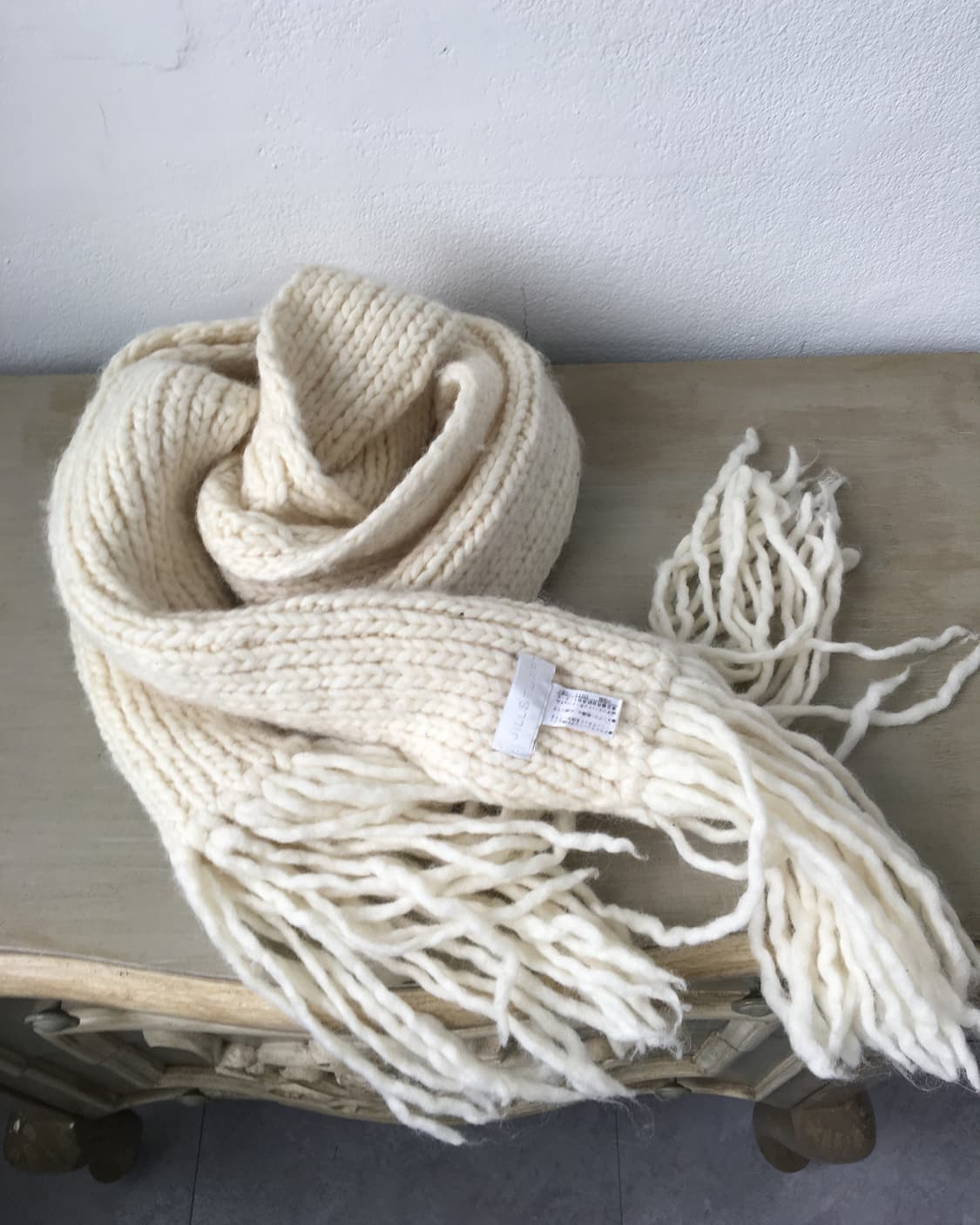 woolen knit muffler 상품이미지2