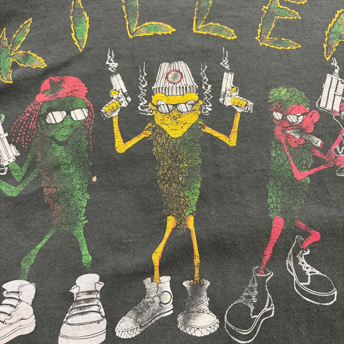 [XL] 90s usa 빈티지 마리화나 티셔츠 상품이미지3