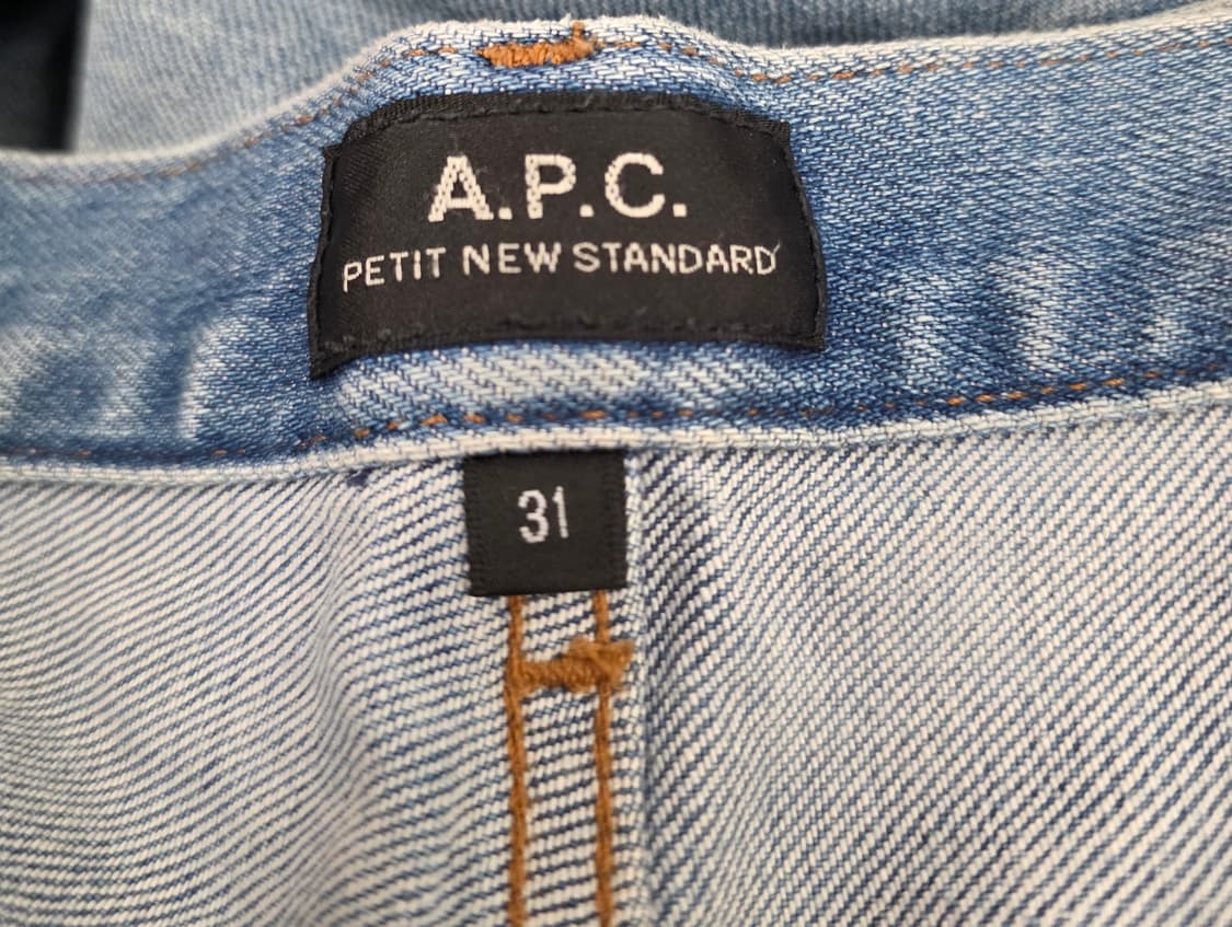 a.p.c 아페세 남자 청바지.  싸이즈31 상품이미지6