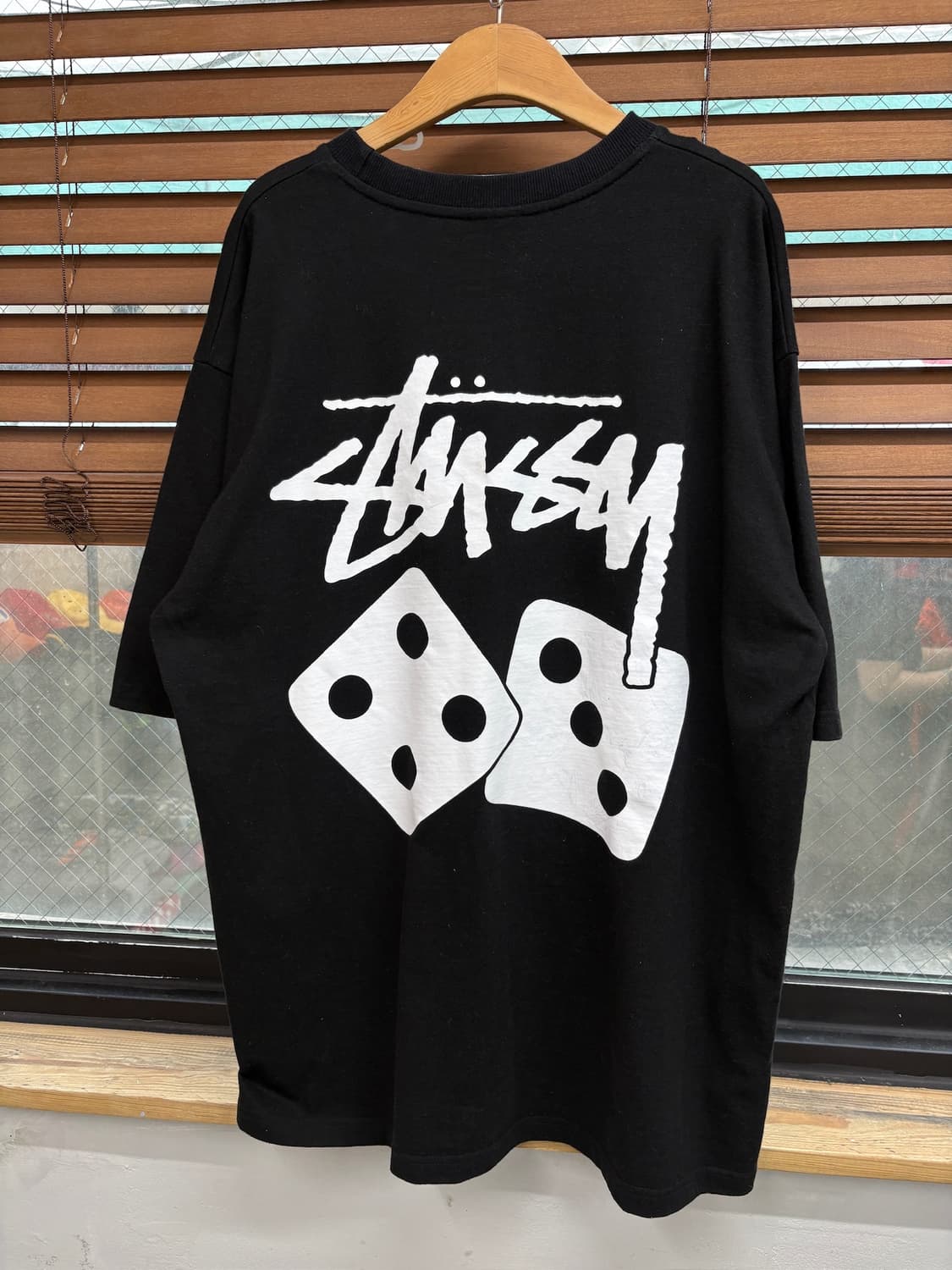 Stussy 스투시 다이스 피그먼트 다이드 티셔츠 상품이미지1