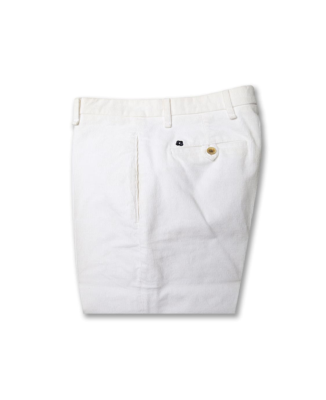 라르디니 [Lardini] 화이트 코듀로이 이태리 메이드 슬림 팬츠 상품이미지1