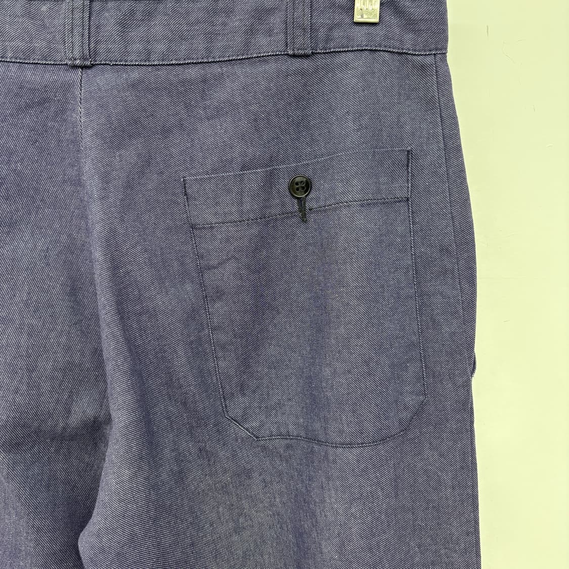 단톤 퍼플 데님 면바지 슬랙스 32in 상품이미지4