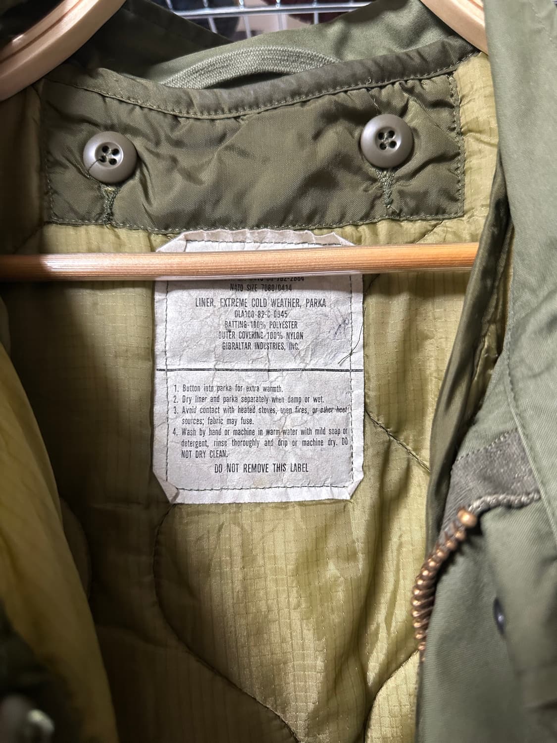 M65 피쉬테일 파카 오리지널 m 상품이미지2