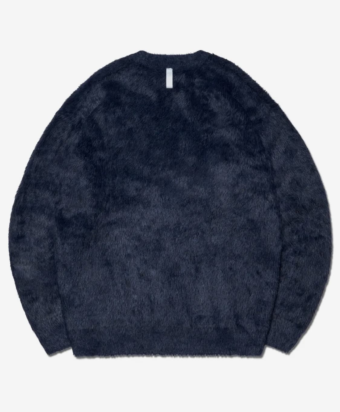 CROPPED HAIRY KNIT - DARK NAVY 상품이미지2