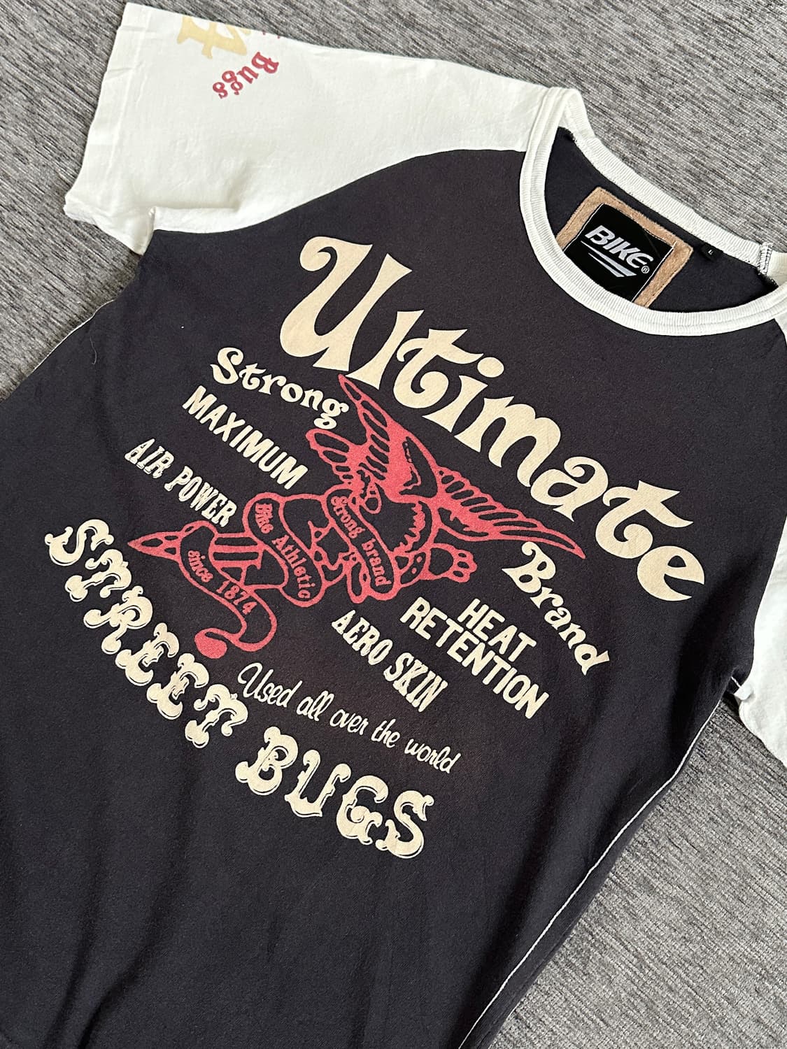 (W) BIKE Athletic Y2K 레글런 반팔티 상품이미지2