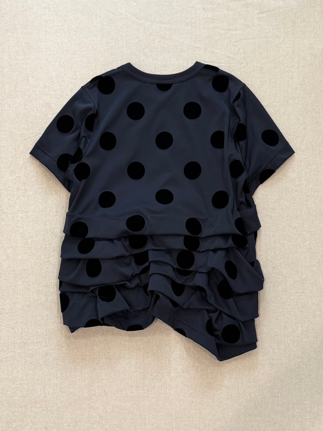 꼼데가르송 17ss 도트 프릴 티셔츠 상품이미지3