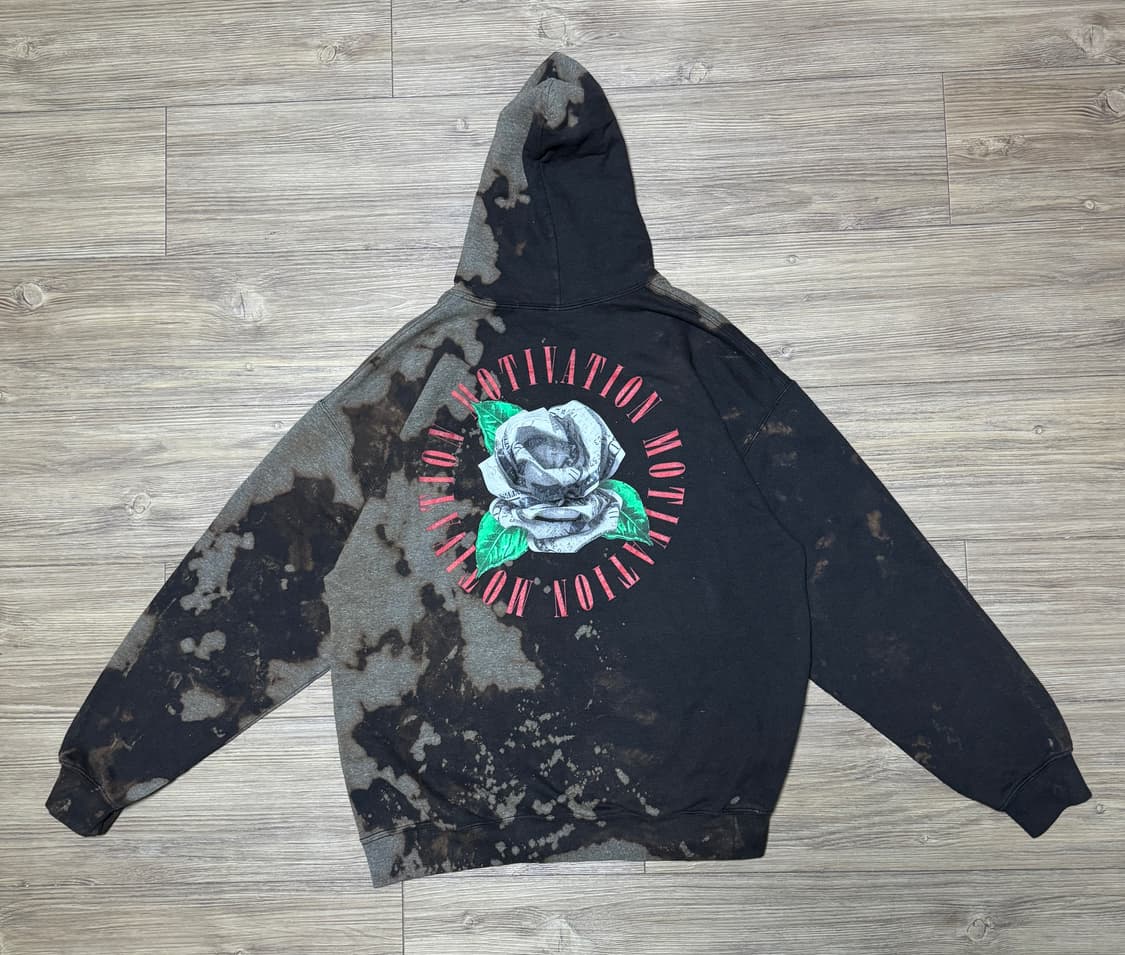 빈티지 타이다이 프린팅 후드티 상품이미지2