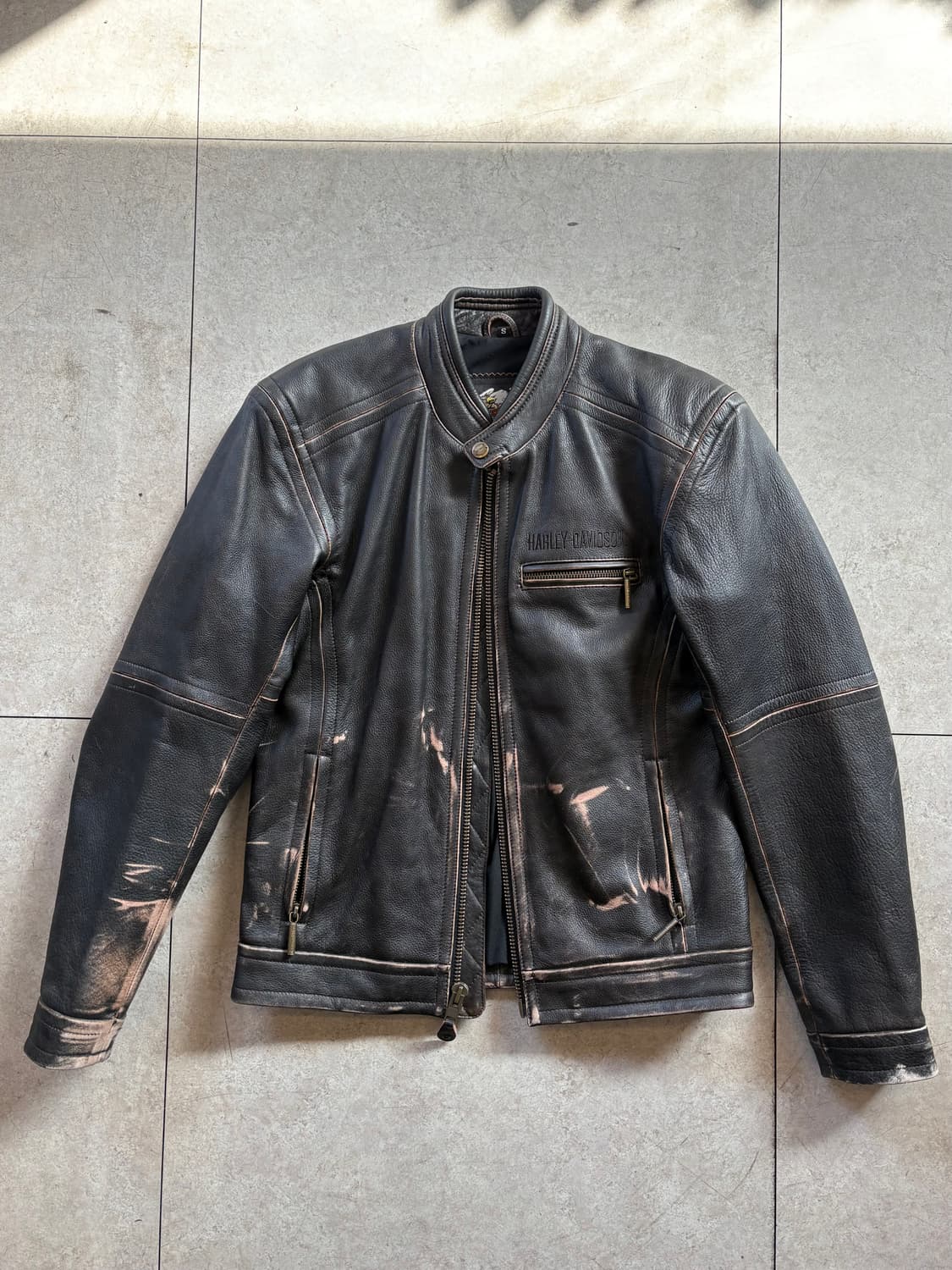 Harley davidson 할리 데이비슨 가죽 자켓 상품이미지1