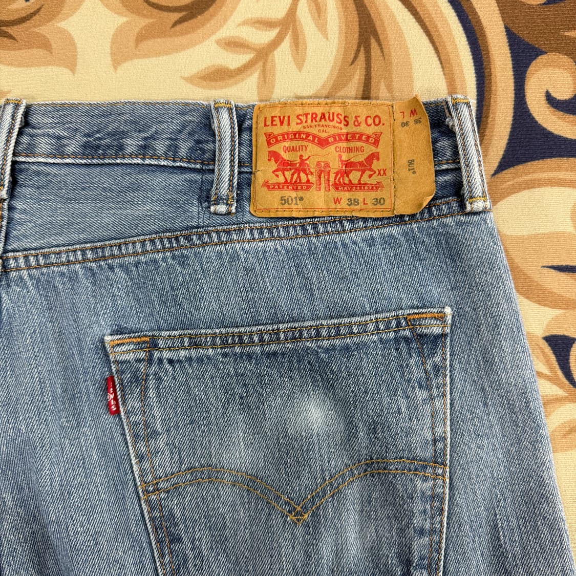 (38)리바이스Levis 501  데님팬츠(빅사이즈) 상품이미지2