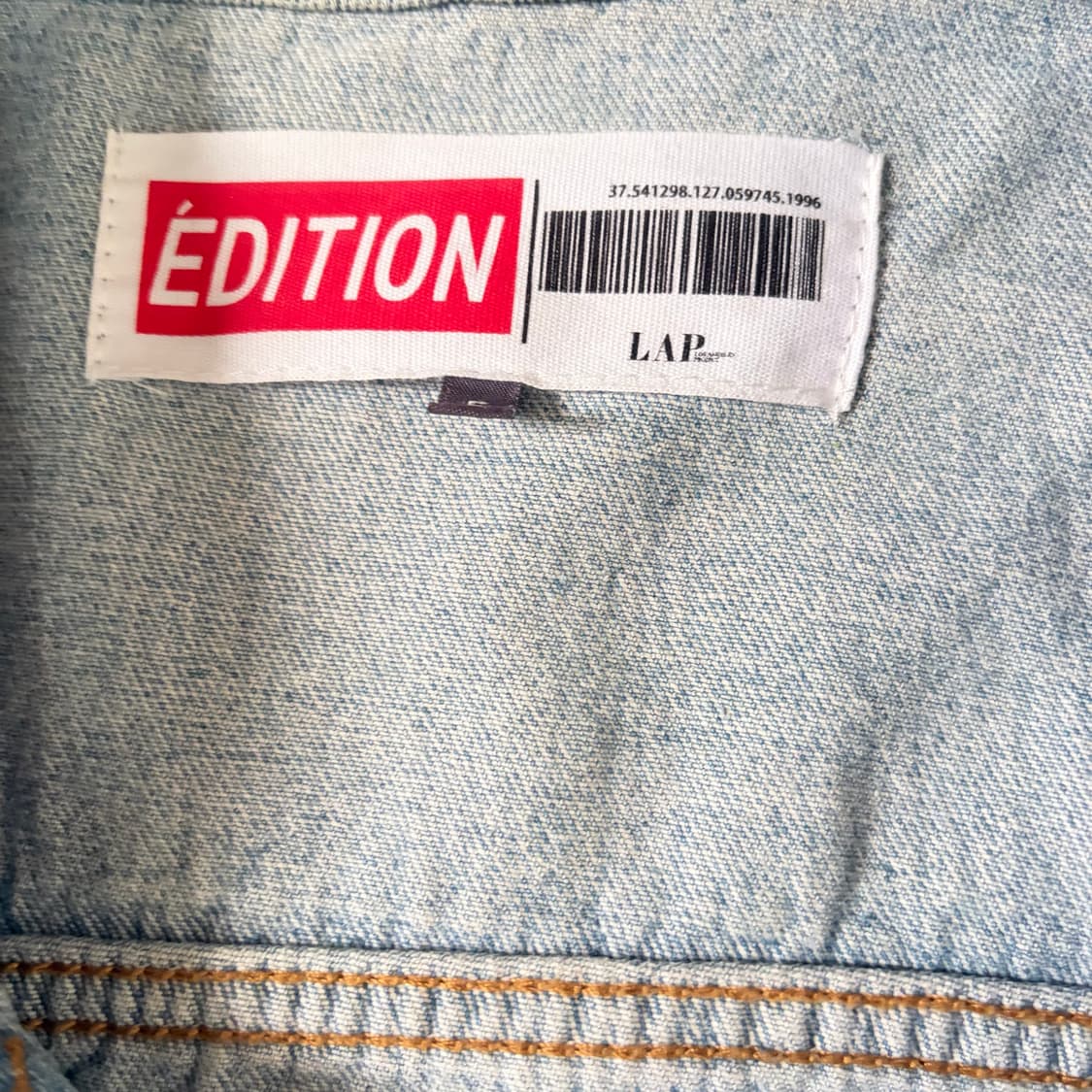 F) LAP 데미지 연청자켓 상품이미지4