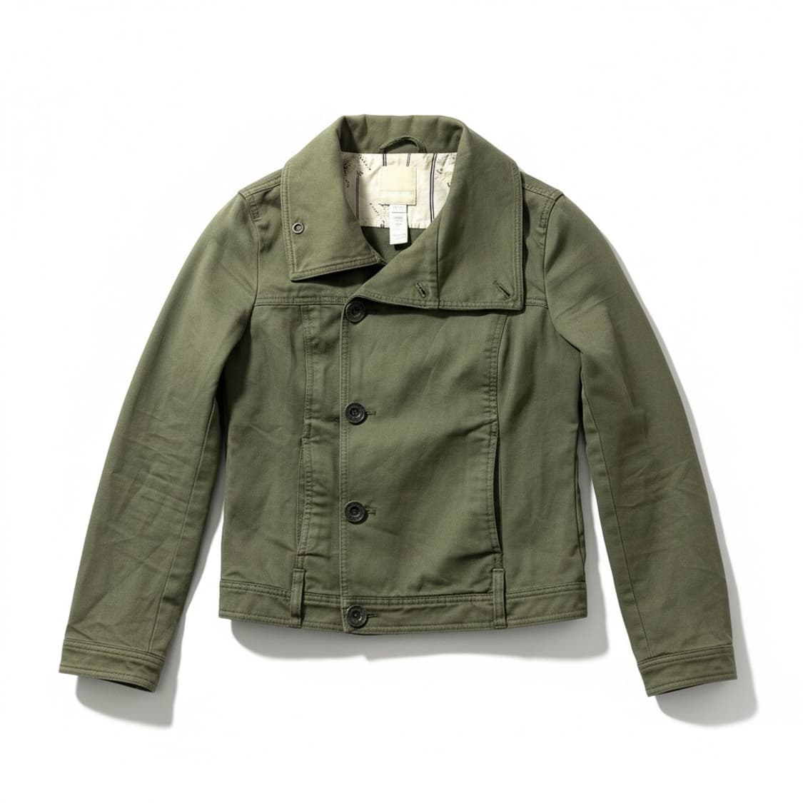 DIESEL 디젤 올리브그린 코튼 재킷 상품이미지1