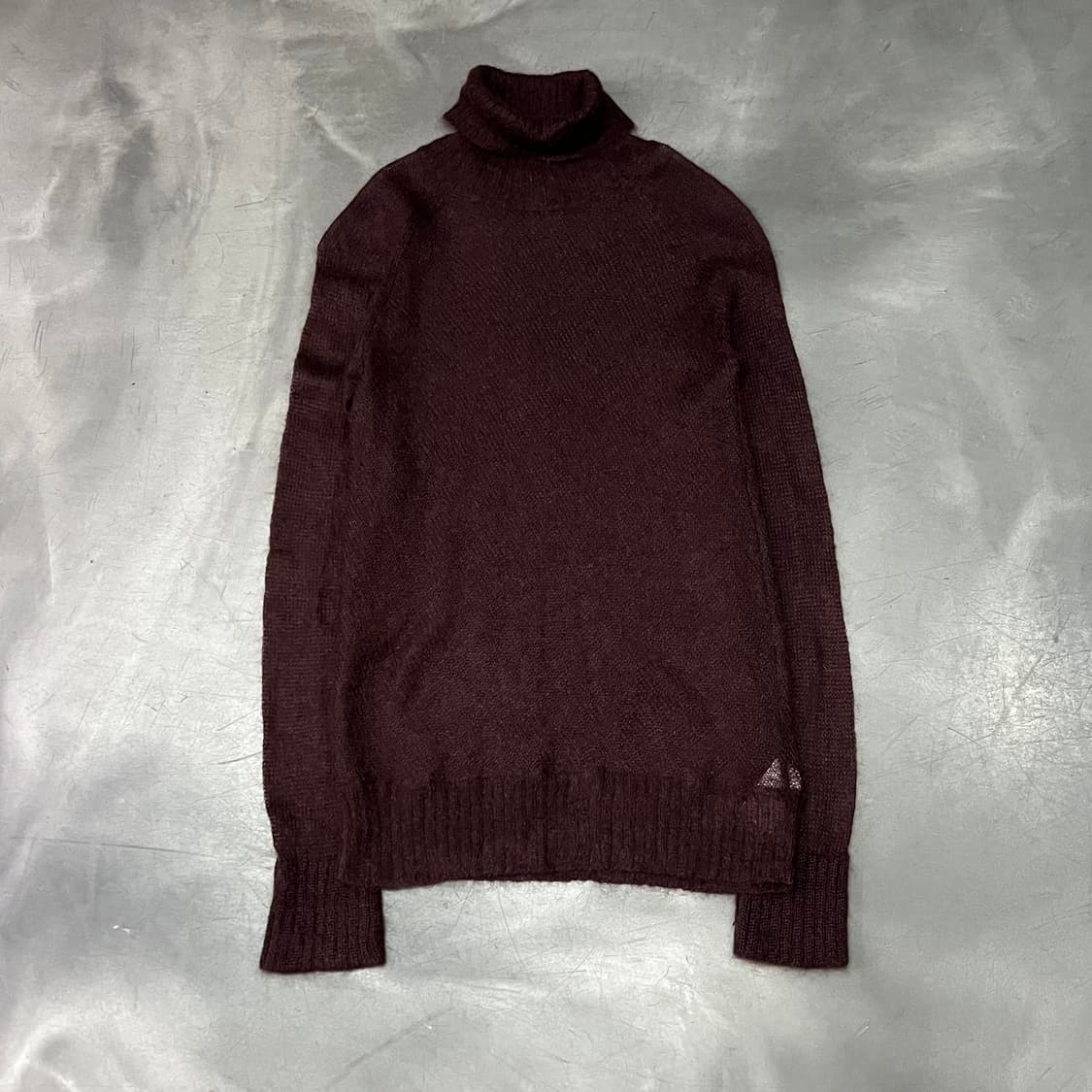  dkny 모헤어 시스루 터틀넥 니트 y15427 상품이미지1