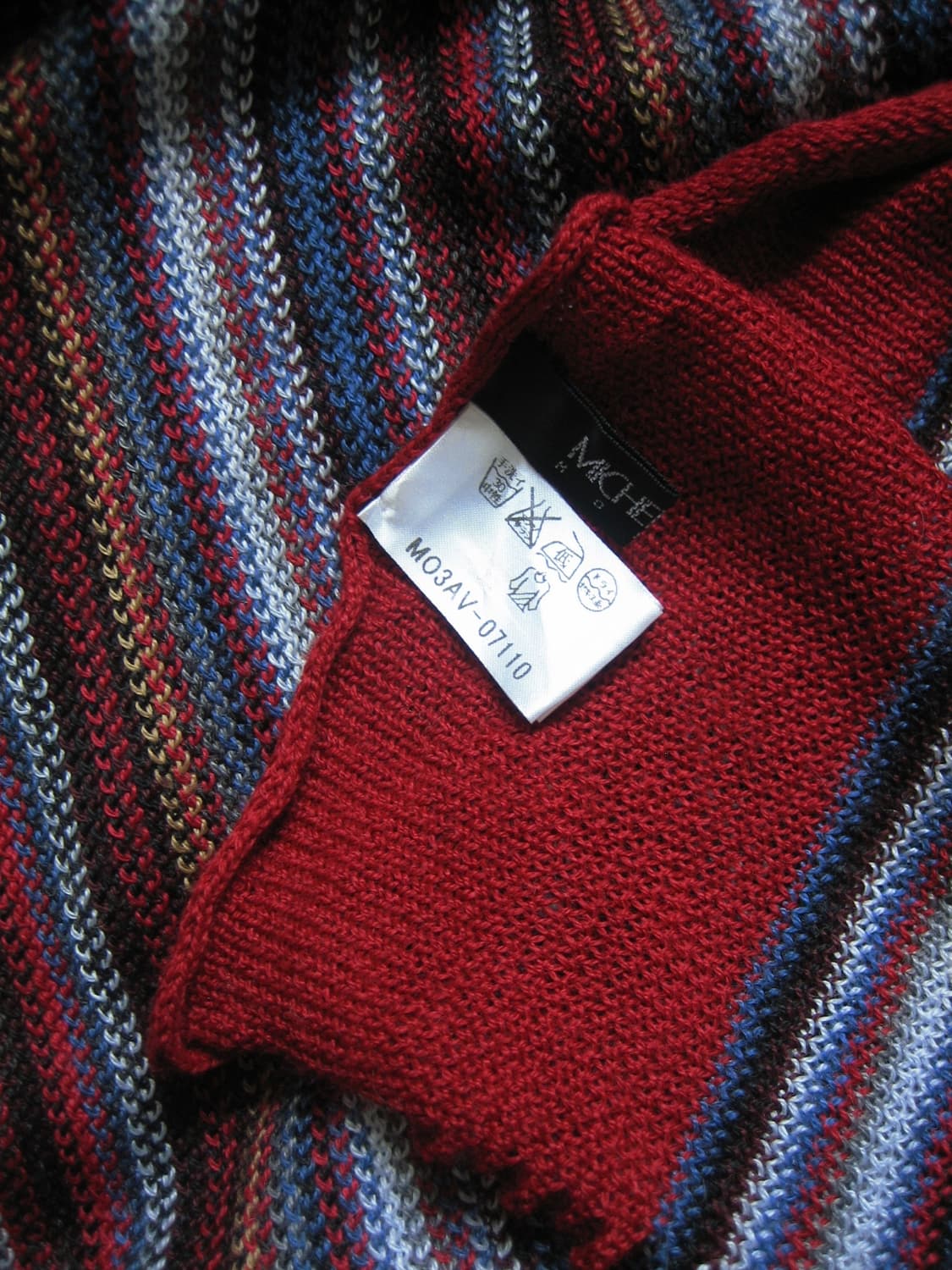 [MICHEL KLEIN] multi wool blend muffler 상품이미지6