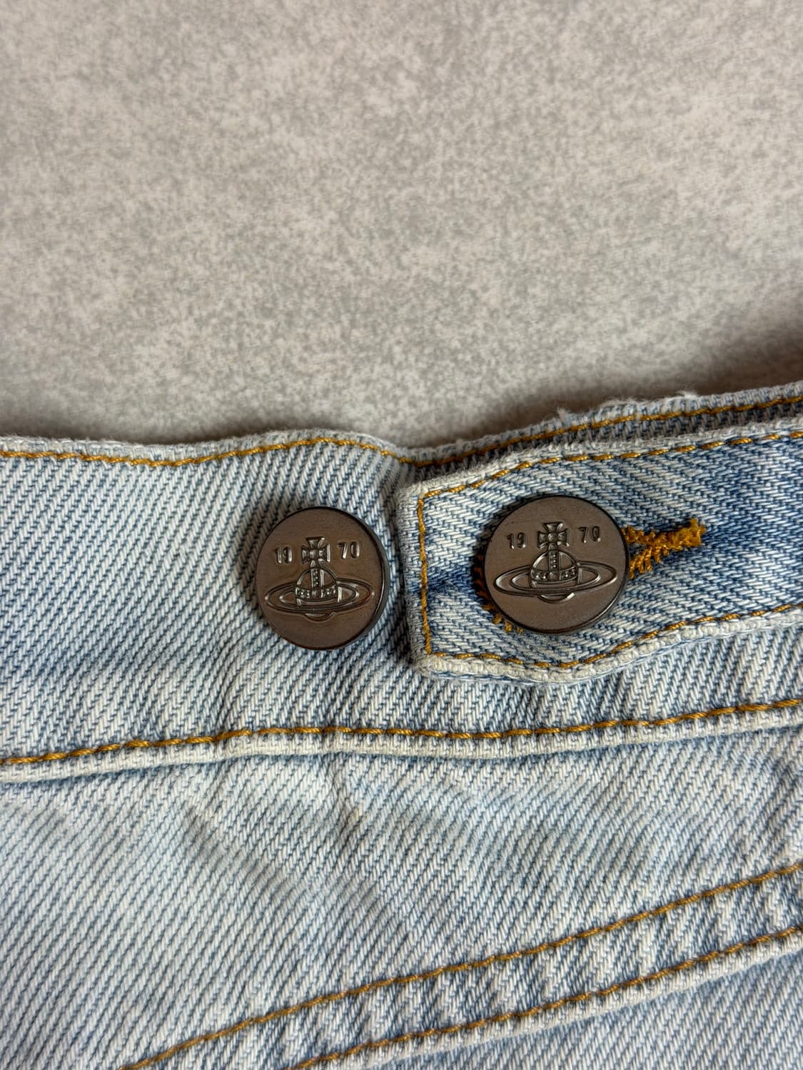 비비안웨스트우드 컷팅 데님 스커트 25 상품이미지6