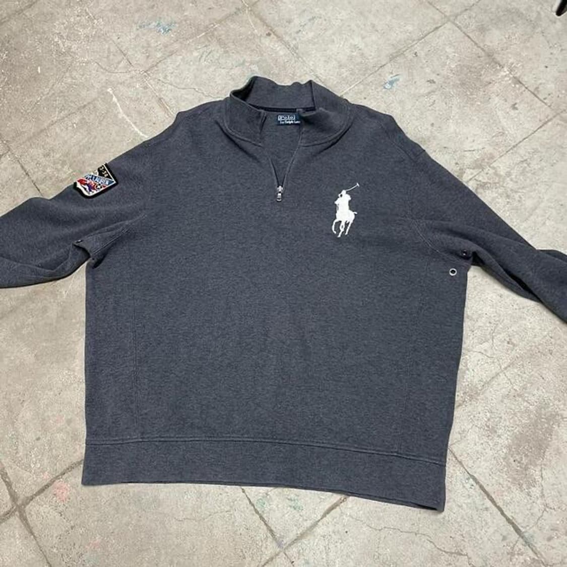 랄프로렌 폴로 빅포니 반집업 니트 (2XL)  상품이미지2