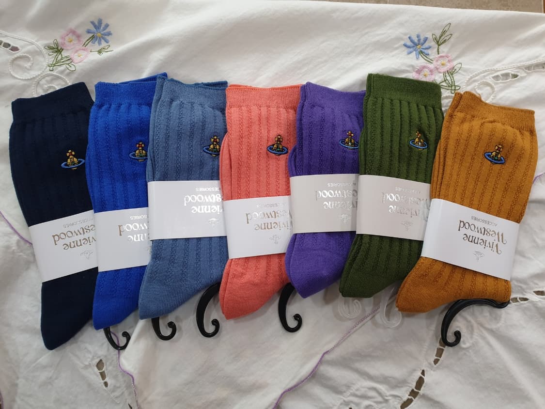 비비안웨스트우드 중목양말  상품이미지1