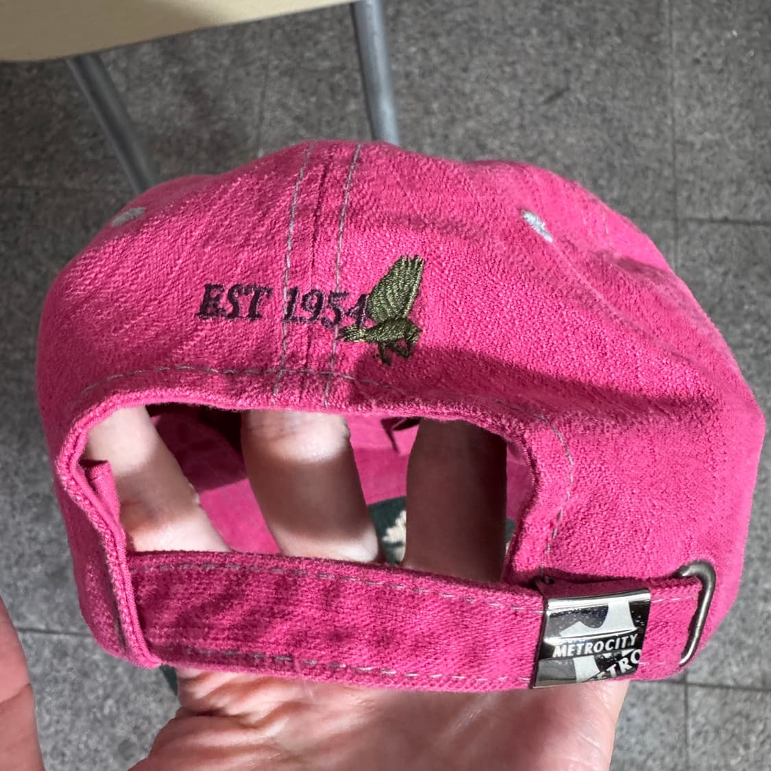 메트로시티 빈티지 로고 볼캡 상품이미지6