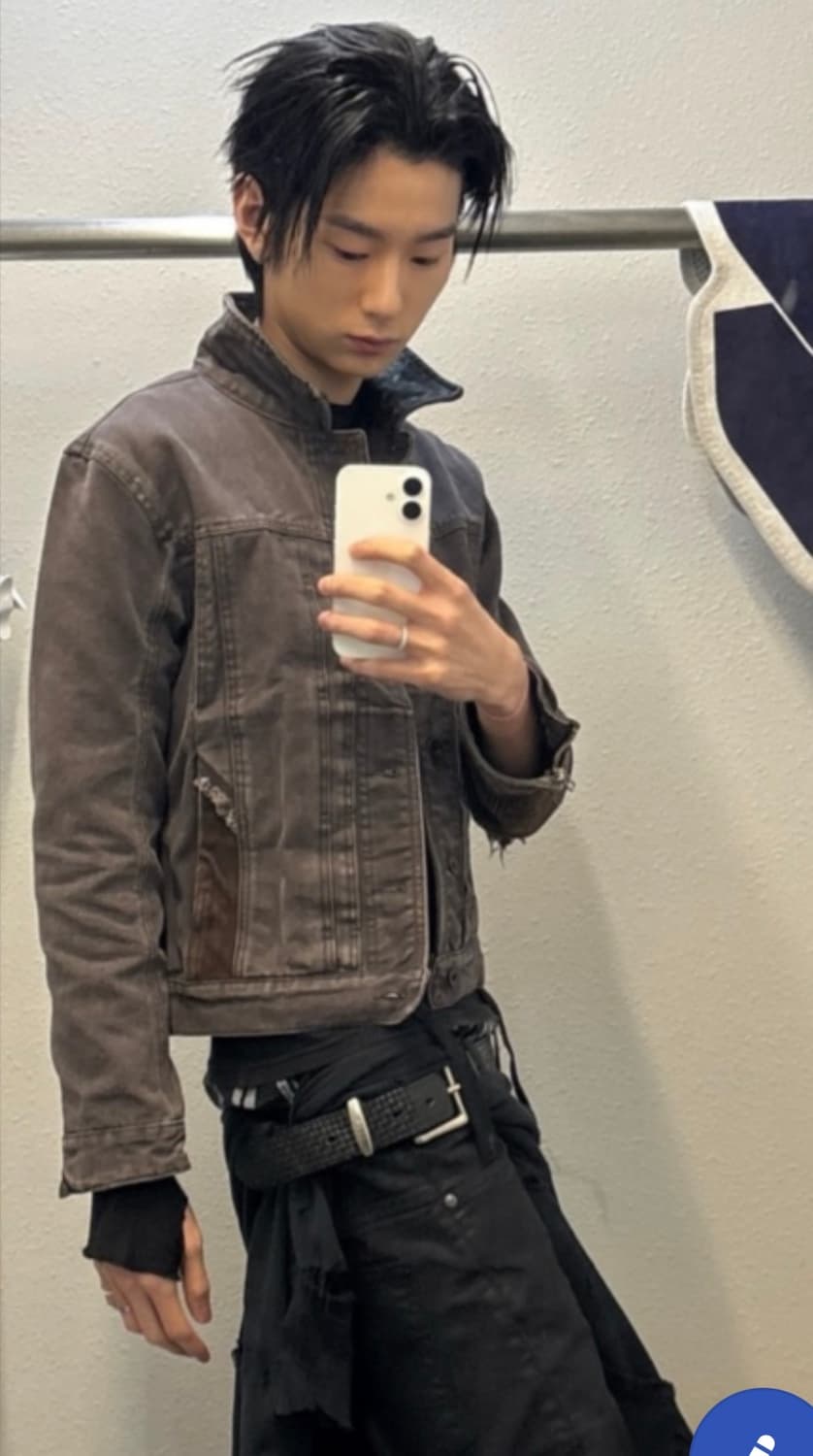 (M) XLIM ep.8 다크브라운 자켓 상품이미지1