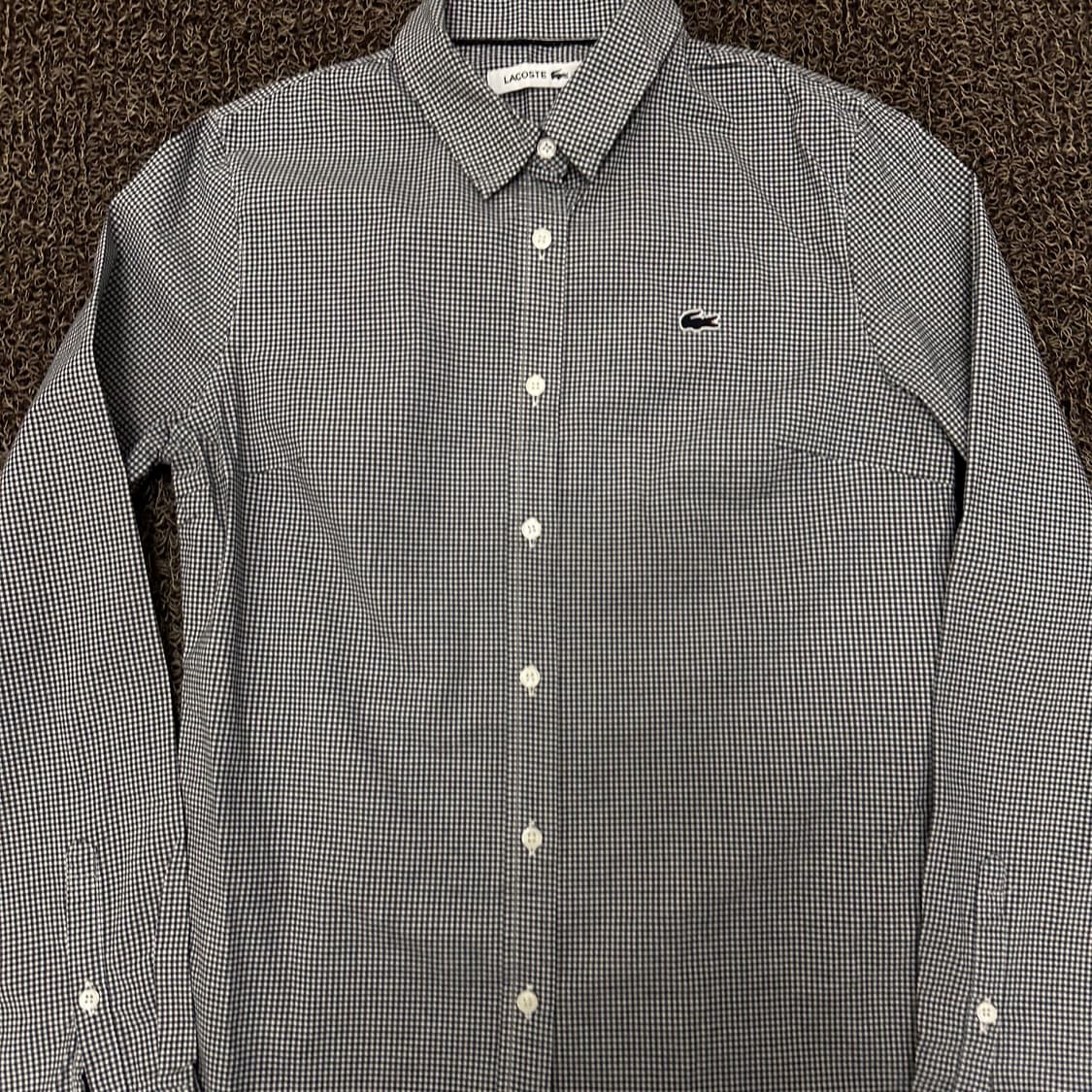 라코스테 여성 체크 셔츠 90사이즈 상품이미지2