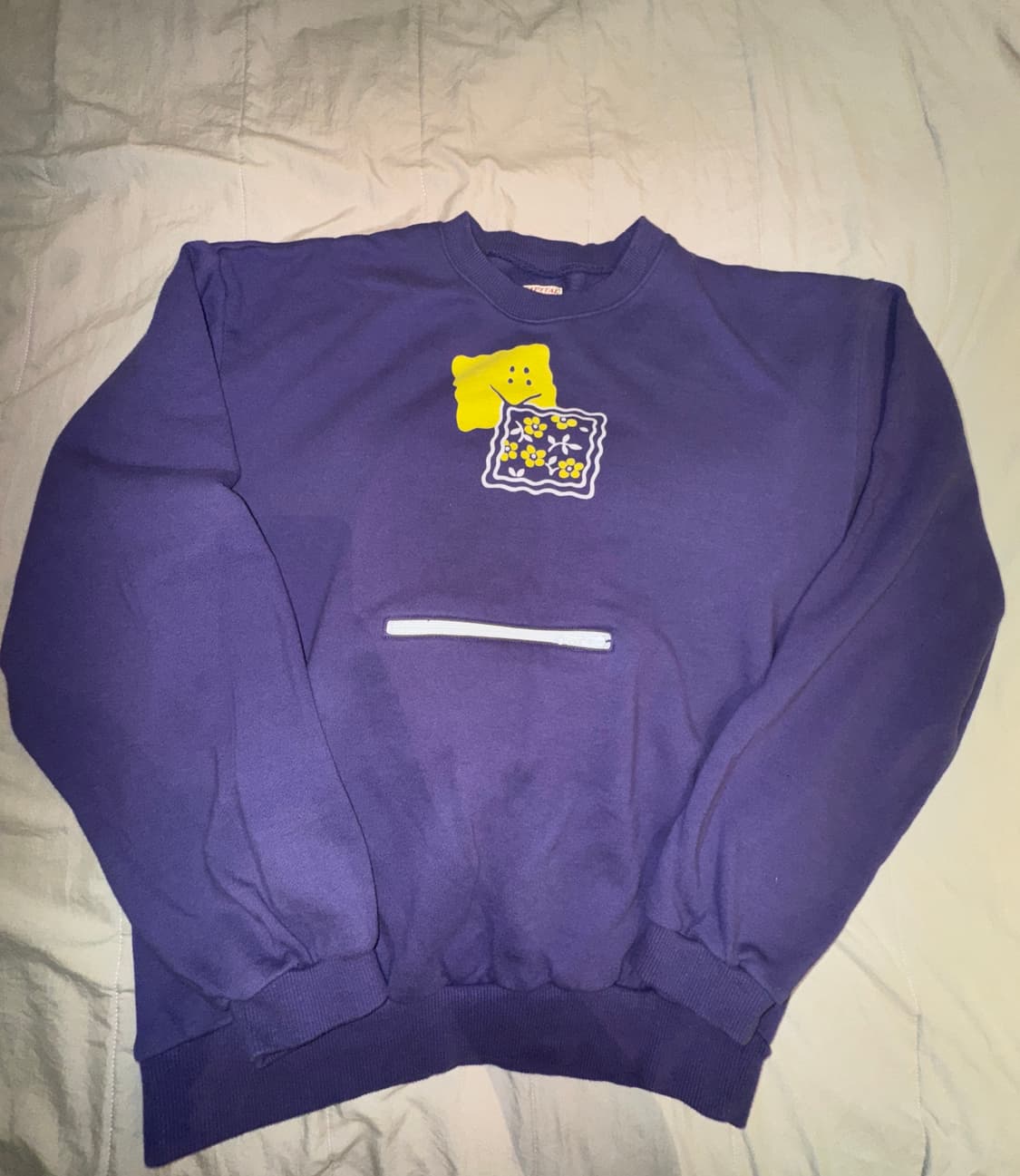 30/-裏毛　COOKIEポケットクルースウェット 상품이미지1