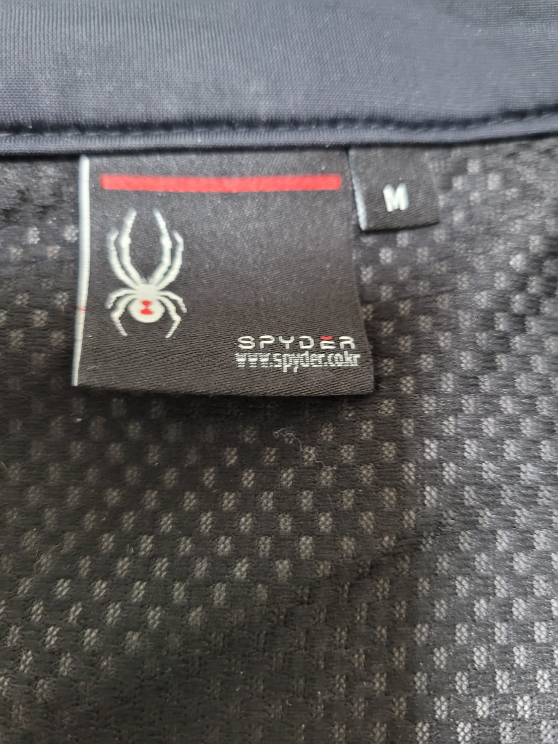 스파이더 액티브 핏 집업 자켓 블랙 M (95) 상품이미지7