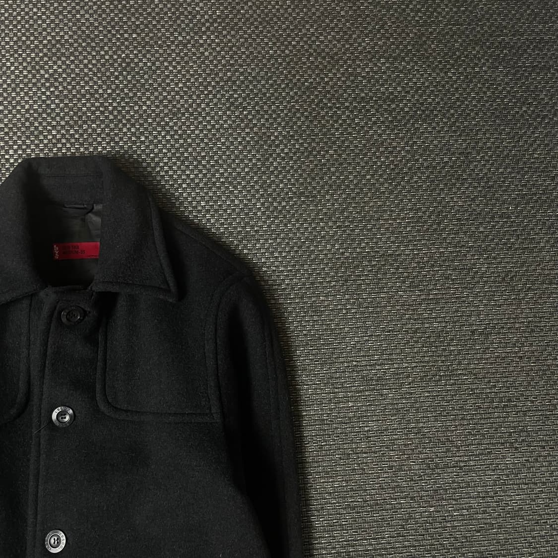 리바이스 레드탭 차콜블랙 투포켓 울 코트 자켓 95 상품이미지3