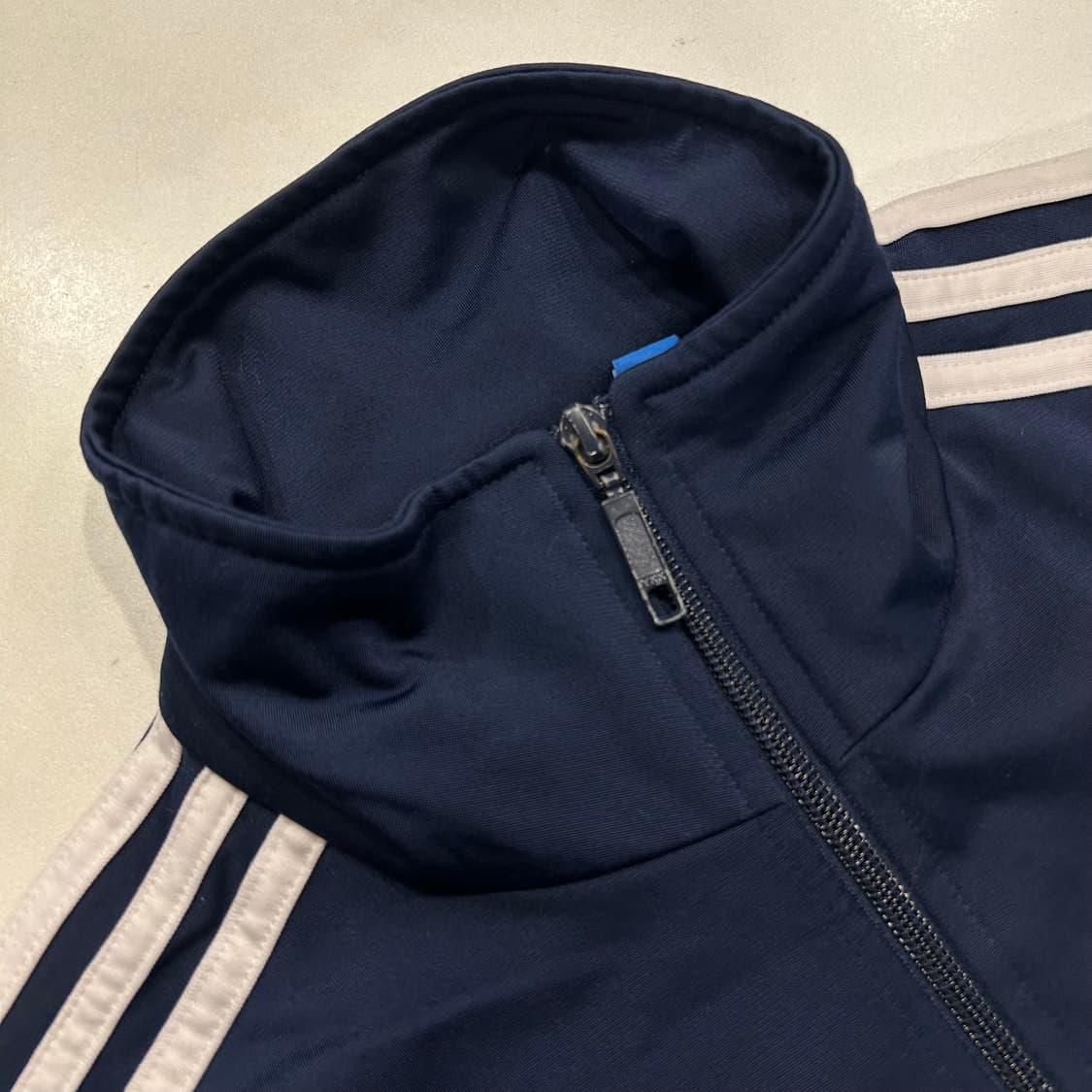 [100] 12s 아디다스 파이어버드 삼선 트랙탑 네이비 B212 상품이미지5