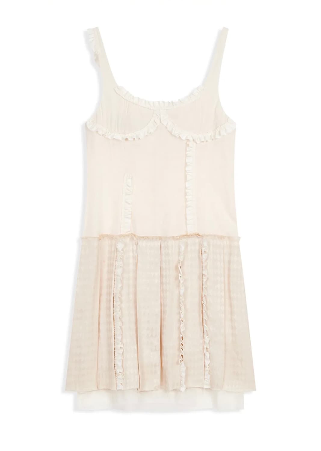 오픈와이와이 flapper pleats dress(ivory) 상품이미지1