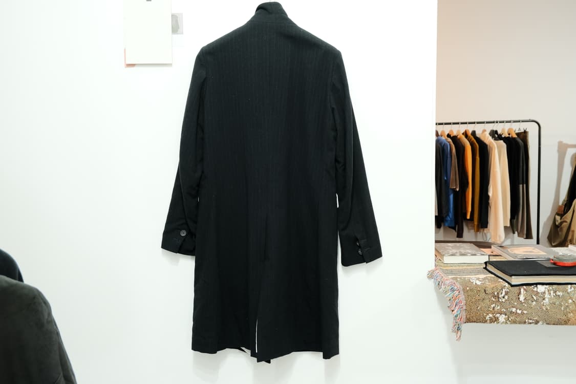 Bergfabel black stripe coat 상품이미지4