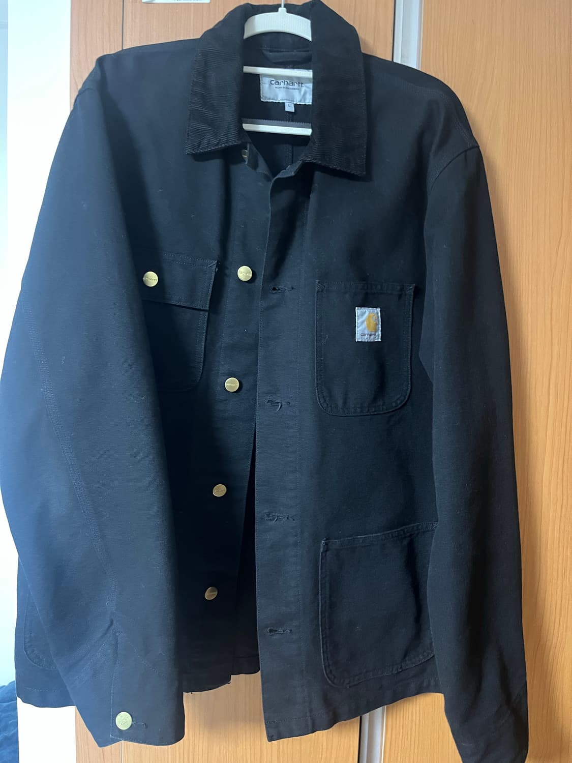 칼하트 WIP 미시건 초어 코트 블랙 L 상품이미지2