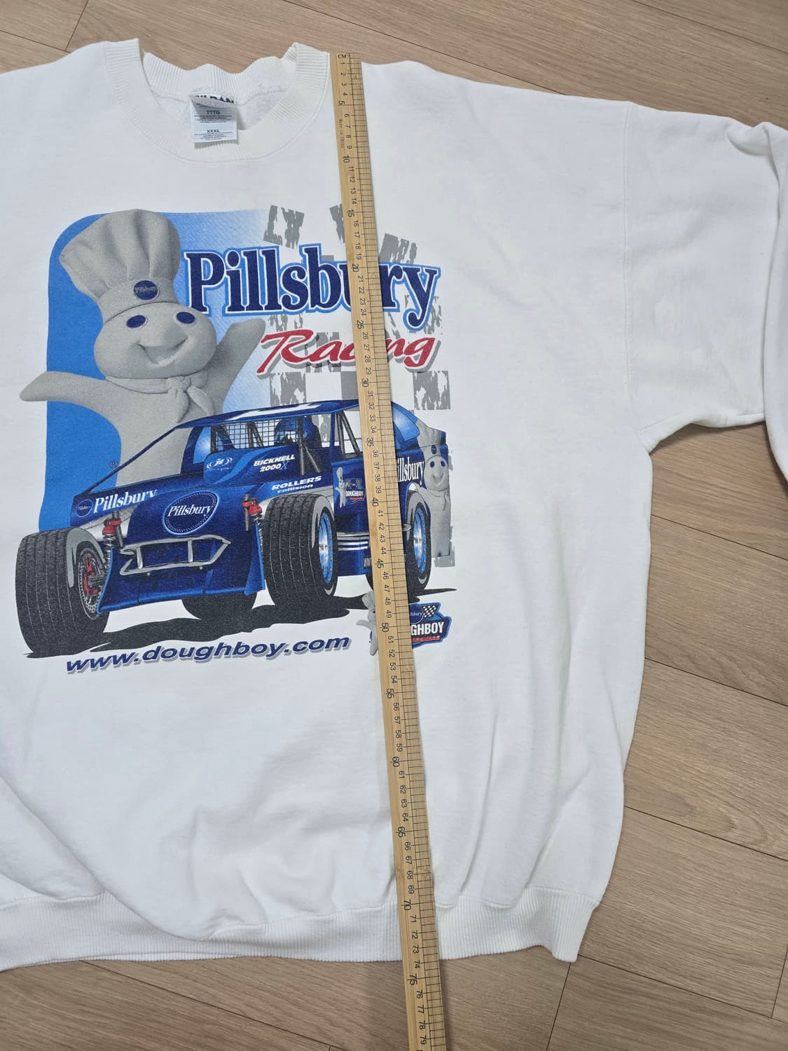 도우보이 Pillsbury Racing 맨투맨 3XL 상품이미지7