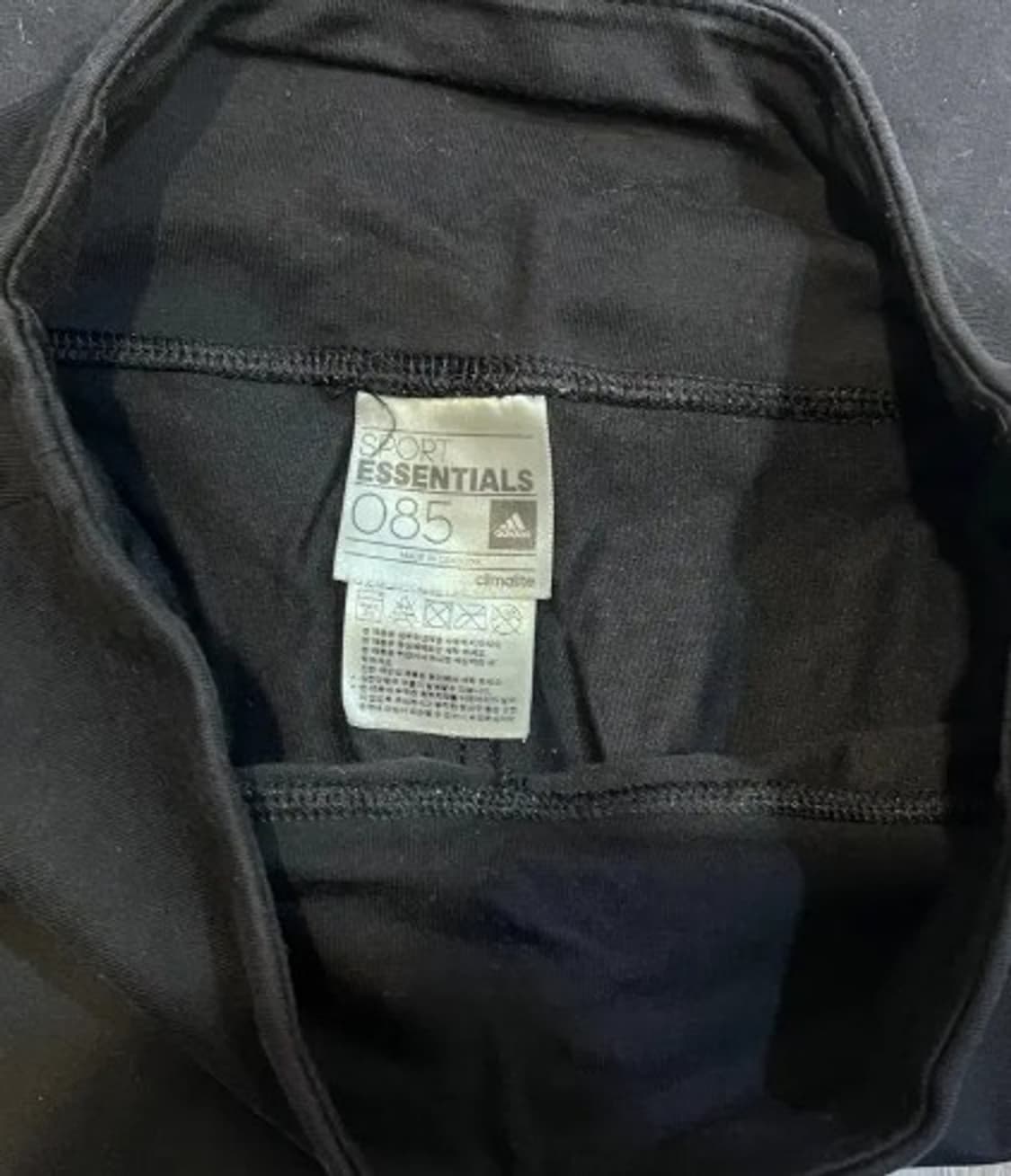 아디다스 여성 블랙로고레깅스팬츠 85사이즈 상품이미지2