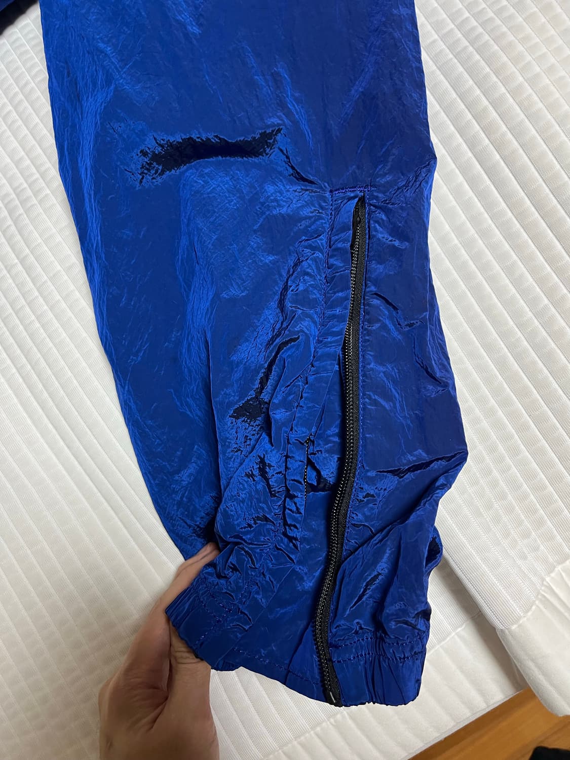 [S] 슈프림 스톤아일랜드 16ss 나일론메탈 트랙팬츠 블루 슈스톤 상품이미지6