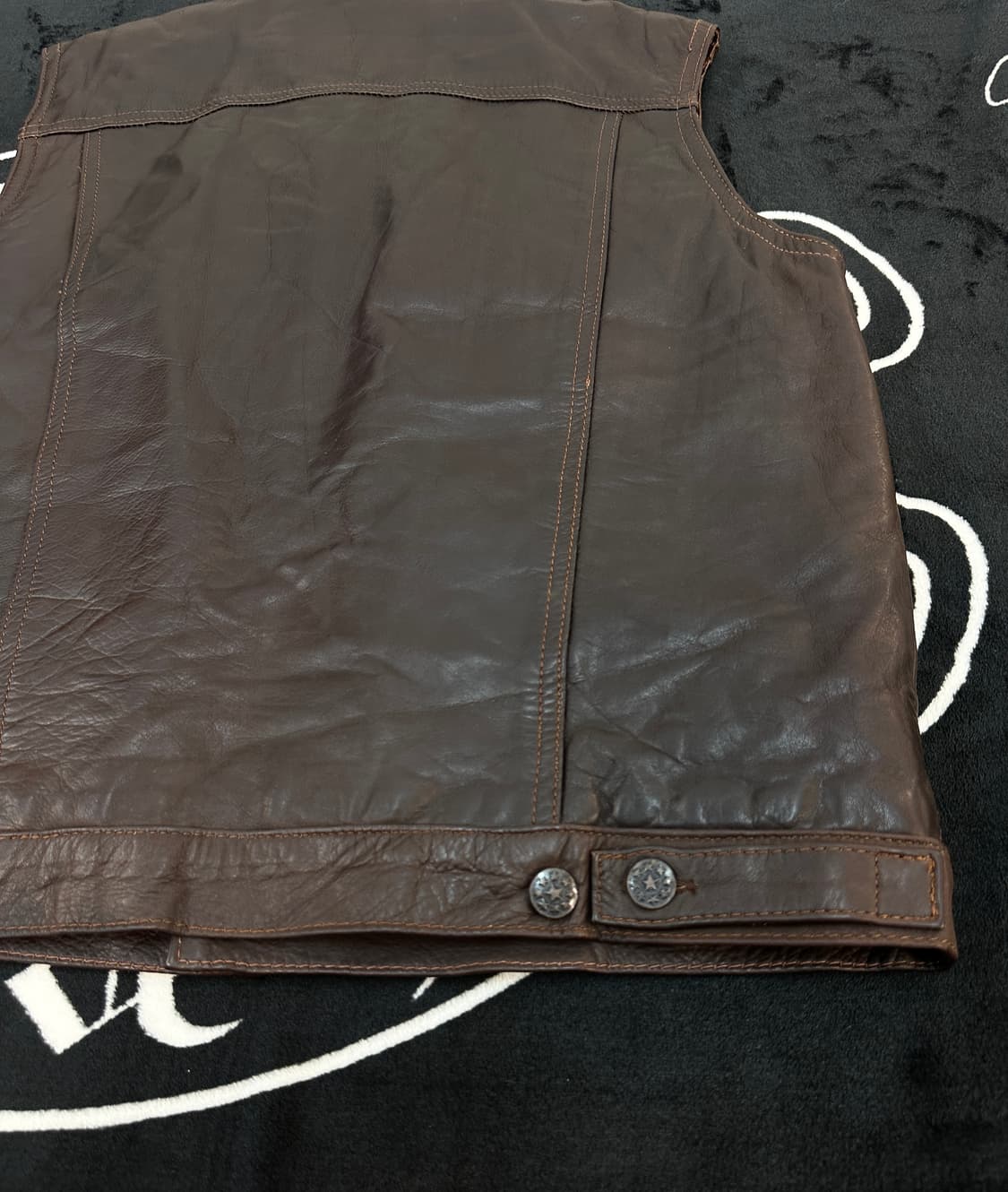 Mirkha Vintage Leather 레더베스트 L 상품이미지4