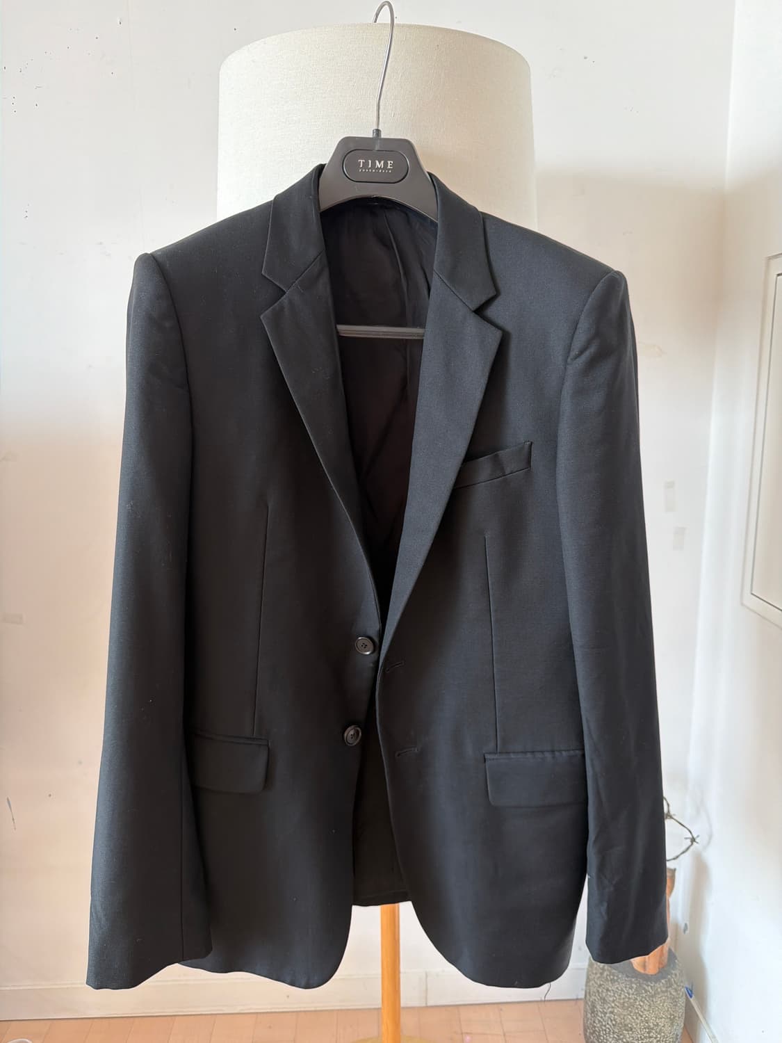 타임 TIME 남성 블랙 정장 상의 상품이미지1