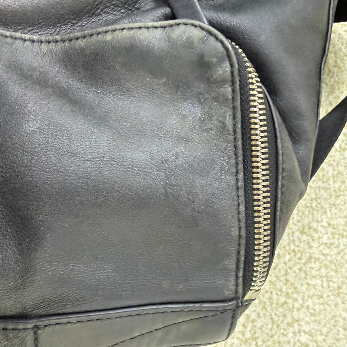 만다리나덕 여성 레더 백팩 0123T2 상품이미지3