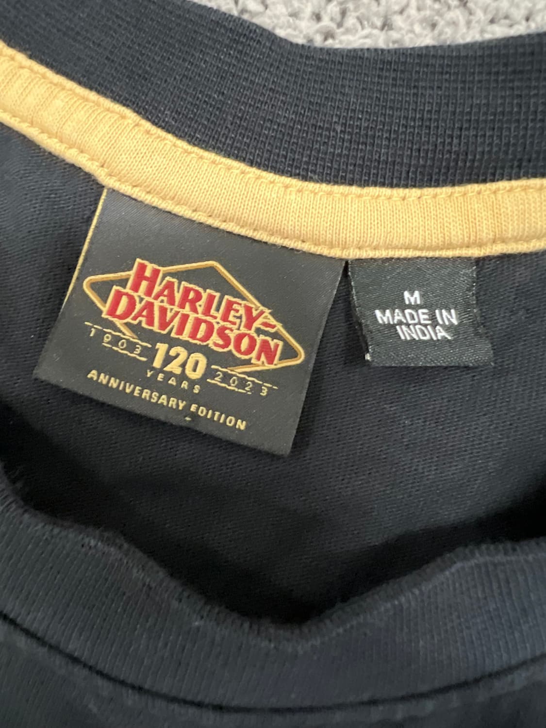 (M) 할리데이비슨 120th 기념 반팔 티 상품이미지3