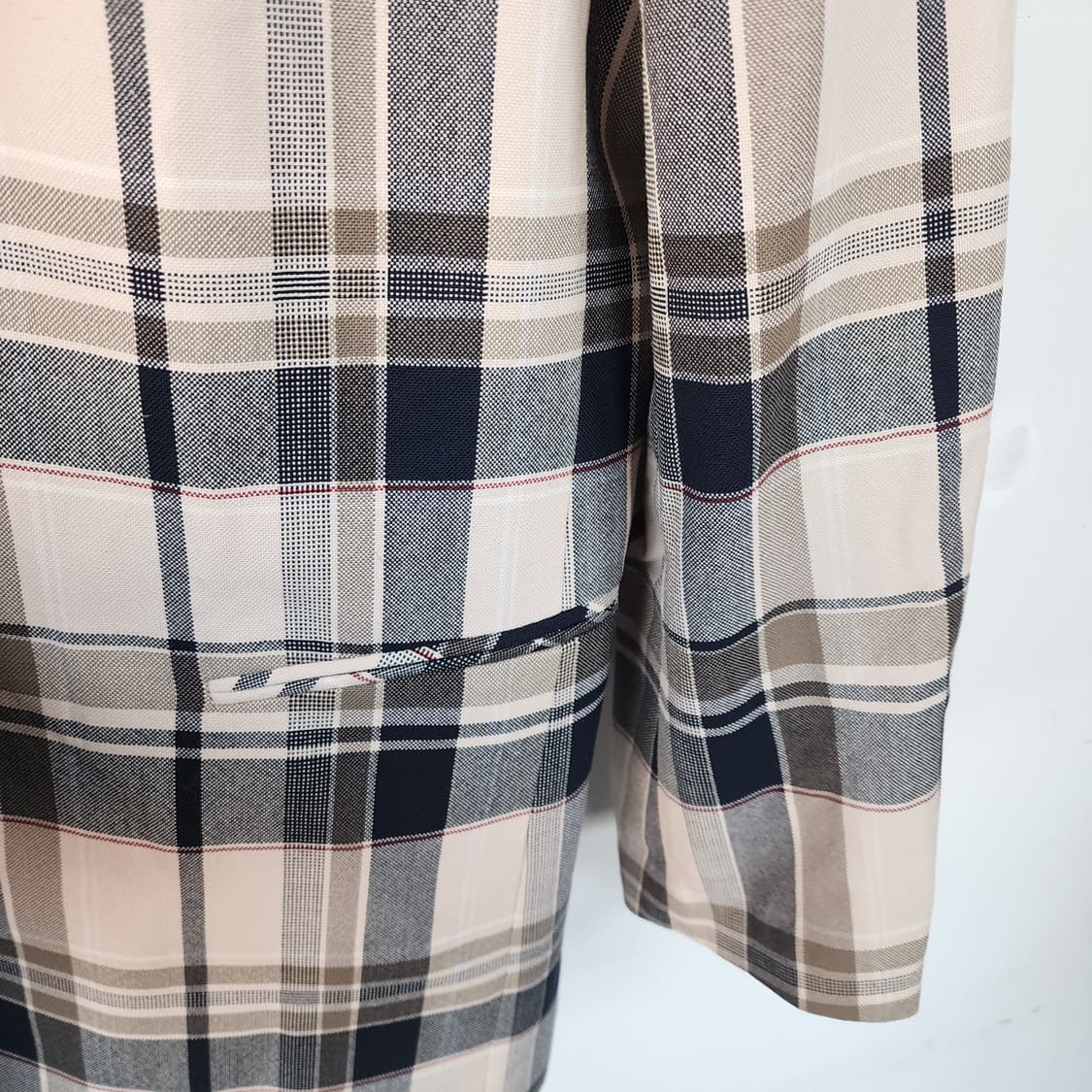 TIME 타임 체크 패턴 자켓 상품이미지4