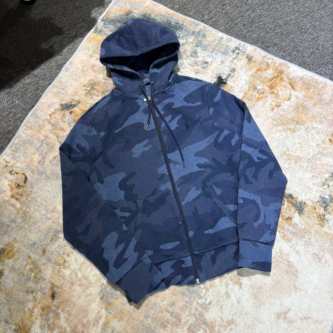 폴로 빈티지 카모 후드집업 상품이미지2