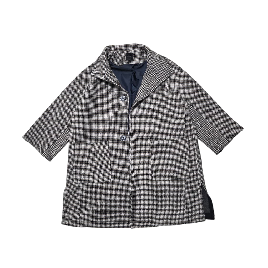 COMPAGNA 꼼빠니아 여성 체크 패턴 코트 상품이미지1