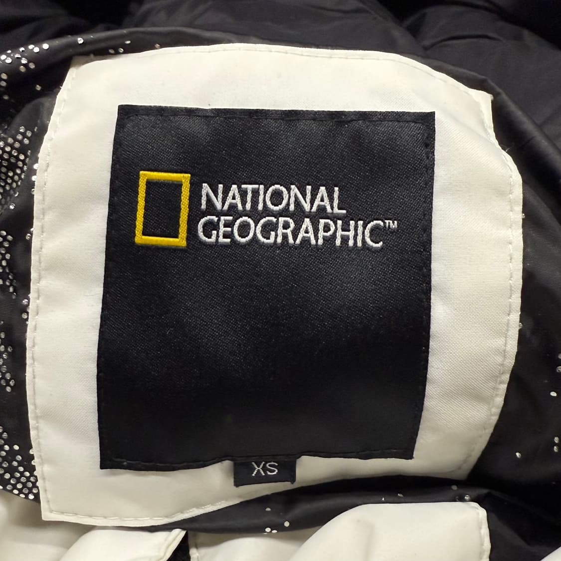 [정품/XS] 내셔널지오그래픽 화이트 푸퍼 패딩 점퍼 b19 상품이미지5
