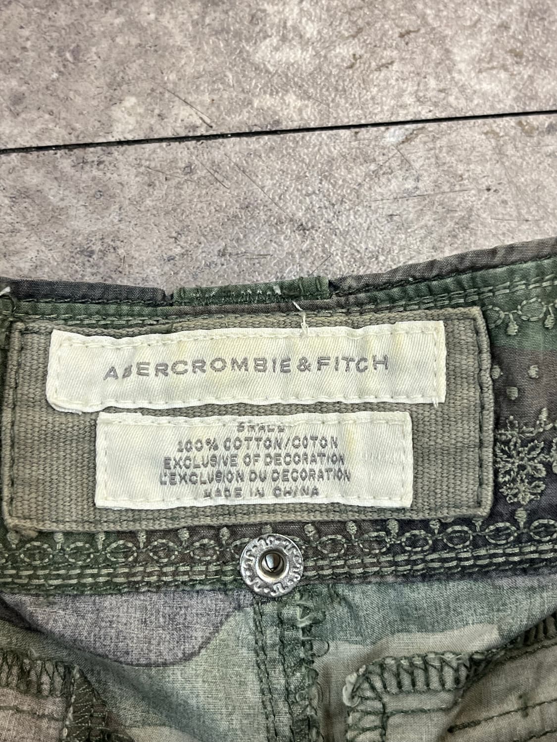 아베크롬비 카모 카고 하프 팬츠 #csz3472 상품이미지3