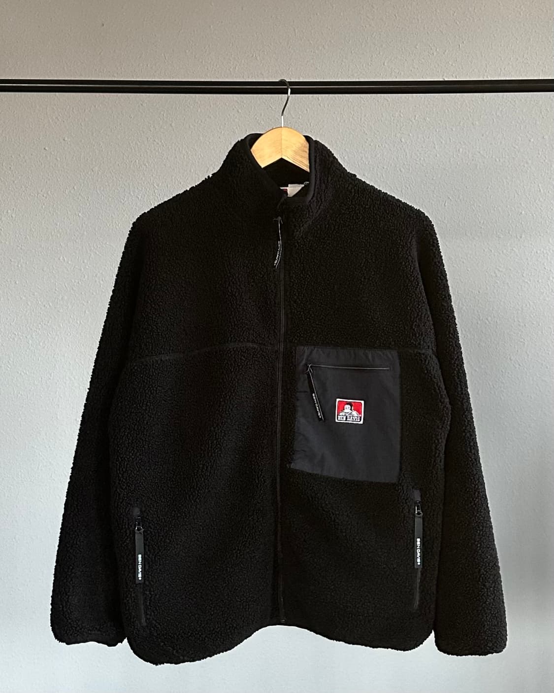 [M]벤 데이비스 BEN DAVIS 보아 후리스 자켓 상품이미지1
