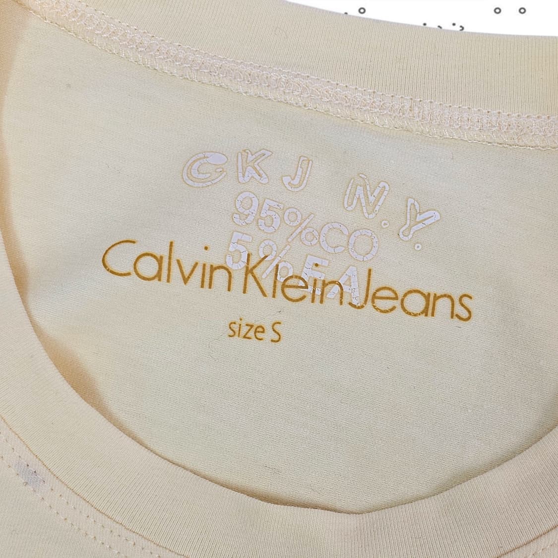 S Calvin Klein Jeans 캘빈클라인 그래픽 반팔 티셔츠 상품이미지3