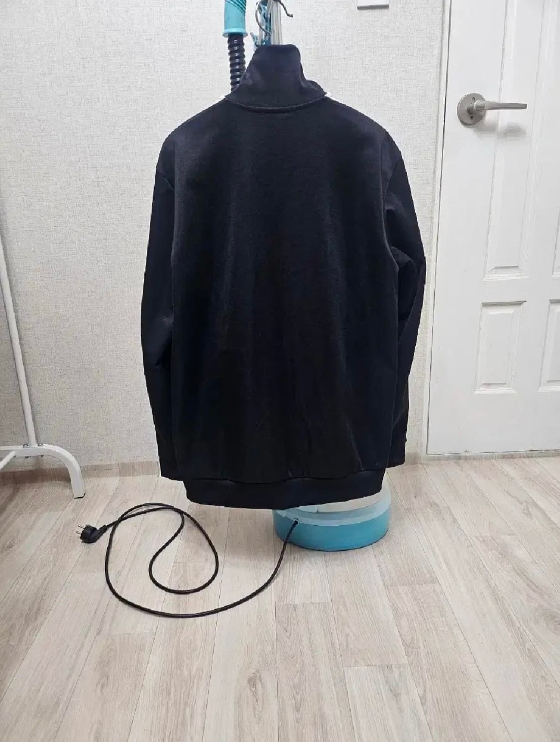 (100)L ☆초대장급☆ 아디다스 베켄바우어 2중지퍼 [검흰] 트랙탑져지 상품이미지6